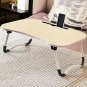 Adjustable Laptop Bed Table Lap Desk, Portable Bed Tray Table for Couch and Sofa