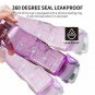 Auing 32oz/900ml Leakproof Large Water Bottle with Motivational Time Maker, Dura