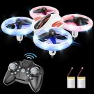 Mini Drone for Kids and Beginners - KOOME Upgraded Q8 LED Drone, RC Nano Pocket