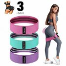 Keystand Resistance Bands for Women Butt and Legs, Fabric Workout Band Set, Non