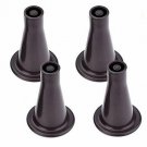 Replacement Plastic Bed Frame Feet, 3-5/8" Tall Sturdy Bed Frame Glide Leg To Re