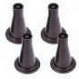 Replacement Plastic Bed Frame Feet, 3-5/8" Tall Sturdy Bed Frame Glide Leg To Re