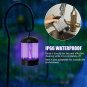 Electric Bug Zapper, Powerful Mosquito Killer Lamp Fly Insect Control Rechargeab