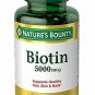 Nature's Bounty Biotin 5000 mcg