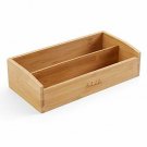 Kitchen Countertop Storage Organizer, 2-Tier Natural Bamboo Spice Rack, Hold Spi