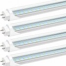 JESLED T8 T10 T12 LED 4FT Light Bulbs, 24W 3000LM, 6000K-6500K Daylight White, 4