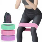Fabric Resistance Bands Set,3 Pack Non-Slip Workout Booty Bands for Women, Resis