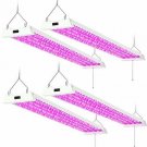 Sunco Lighting LED Grow Light, 80W, Full Spectrum, Integrated Suspended Fixture,