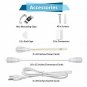 (12 Pack) SHOPLED 8ft LED Utility Shop Light Fixture, 72W 7200 Lumens 5000K Dayl