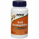 NOW Supplements, Acidophilus 4X6, 4 Billion Potency with 6 Probiotic Strains, St