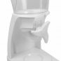 Home Basics Single Cereal Dispenser, White
