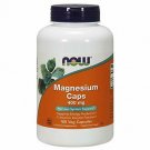 NOW Supplements, Magnesium 400 mg, Enzyme Function*, Nervous System Support*, 18