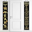 2 Pieces Birthday Party Decorations Cheers to Years Banner Party Decorations Wel