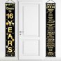 2 Pieces Birthday Party Decorations Cheers to Years Banner Party Decorations Wel