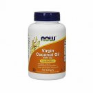 NOW Supplements, Virgin Coconut Oil 1000 mg, Cold Pressed and Unrefined, 120 Sof