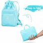 Drawstring Backpack Waterproof String Bag Backpack Cinch Lightweight Sack Bag fo