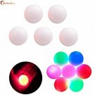 MarketBoss 5 PCS Electronic LED Flashing Light Up Golf Balls for Golf Practice S