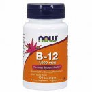 NOW Supplements, Vitamin B-12 1,000 mcg with Folic Acid, Nervous System Health*,
