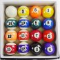 T&R sports 2" Pool Table Billiard Ball Set, Complete 16 Ball Set, Smaller Balls