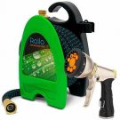 Rolio Expandable Garden Hose with Metal Nozzle - 50 FT Garden Hose with 9 Functi