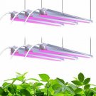 Barrina LED Grow Light, 252W(6 x 42W, 1400W Equivalent) 4ft T8, Full Spectrum, V