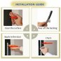 Dehomy 32.8 Ft Self Adhesive Seal Strip Weatherstrip for Doors and Windows House