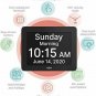 Robin, 2020 Version, Digital Day Clock 2.0 with Custom Alarms and Calendar Remin