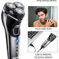 POVOS Electric Razor for Men, Quick Rechargeable Wet and Dry IPX7 Waterproof Ele