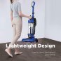 Eureka PowerSpeed Bagless Upright Vacuum Cleaner, Lite, Blue, Purple