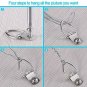 EAONE Picture Hanging Kit, Including Picture Hanging Wire (100 Feet) and 70 Piec