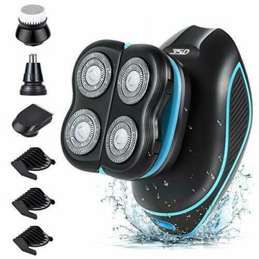 Electric Shavers for Men Teamyo 5D Floating Deep Clean Head Shaver for Bald Men,