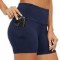 DF-deals Women's High Waist Workout Yoga Shorts with Pockets, Non See-Through Tu