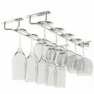 Wallniture Brix Wine Glass Holder Under Cabinet Organizer for Kitchen Organizati