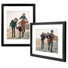 Yome 11x14 Black Picture Frames, Collage Photo Frames Set Made of Solid Wood and