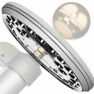 Deluxe Solar Flag Pole Light, Flag Light, LED Downlight for Most 15 to 25 Ft In-