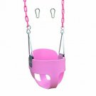 Squirrel Products High Back Full Bucket Toddler Swing Seat with Plastic Coated C