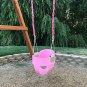 Squirrel Products High Back Full Bucket Toddler Swing Seat with Plastic Coated C
