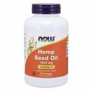 NOW Supplements, Hemp Seed Oil 1,000 mg, Essential Fatty Acids, Nutritional Oil,