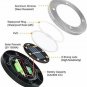 INCX Solar Ground Lights, 8 LED Garden Lights Solar Powered,Disk Lights Waterpro