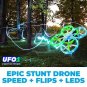 UFO1 Hands Free LED Mini Drone for Kids - Small Drones for Beginners, Hand Opera