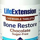 Life Extension Bone Restore 60 Chewable Tablets (Sugar-Free Chocolate)
