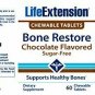 Life Extension Bone Restore 60 Chewable Tablets (Sugar-Free Chocolate)