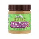 NOW Foods, Nutty Infusions, Ginger Wasabi Cashew Butter, Creamy and Smooth, 10-O