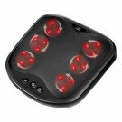 Snailax 2-in-1 Shiatsu Foot and Back Massager with Heat, Washable Cover, Flexibl