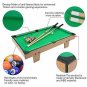 Portzon Mini Pool Table, Premium Tabletop Billiards Mini Snooker Game Set - Ball
