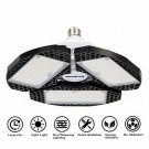 LED Garage Lights, Deformable LED Garage Ceiling Light 7200 Lumens, CRI 80 Shop