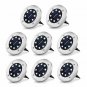 Solar Ground Lights Outdoor with 8 LED Lamp Beads - Solar Disk Lights Waterproof