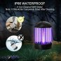 Portable Electronic Indoor Insect Killer, Powerful Bug Zapper with 10 Hours Work