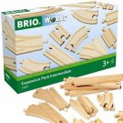 BRIO World 33402 Expansion Pack Intermediate | Wooden Train Tracks for Kids Age