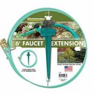 Yardworks 5/8 inch x 6 ft Faucet Extension Garden Hose Kit Vinyl, 500 PSI Max -
